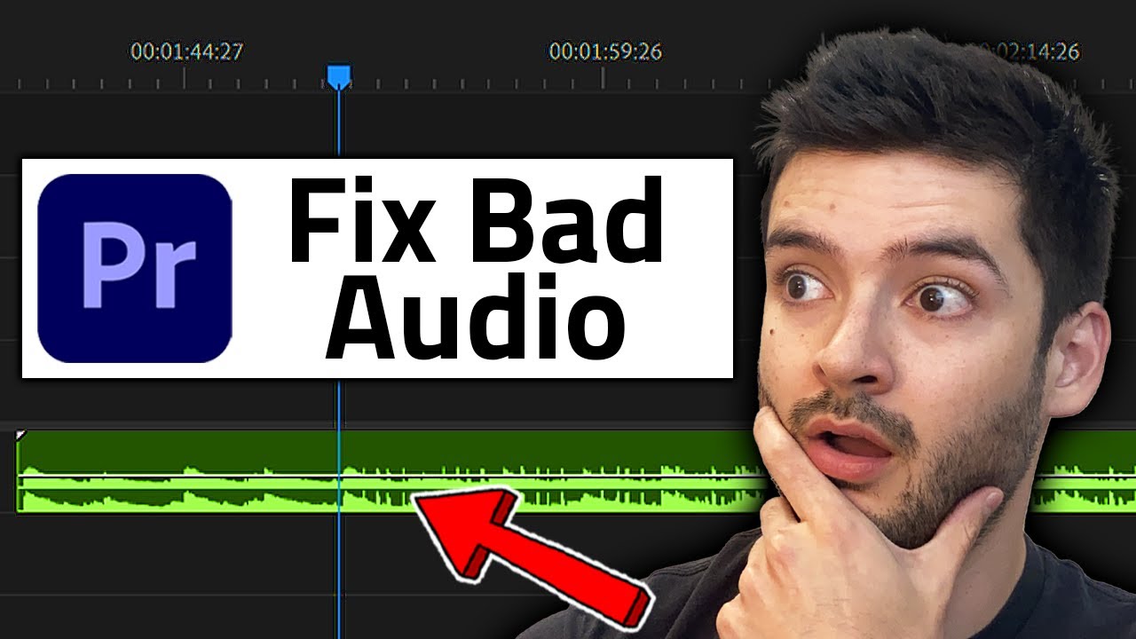 How to Remove Background Noise & Fix Audio in Adobe Premiere Pro (Fix Bad Audio Fast)