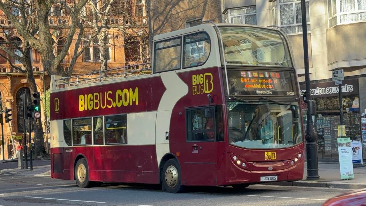 3 Russell Square buses are 14,68 & BigBus Ex Abellio London LJ09OKS Green Link 