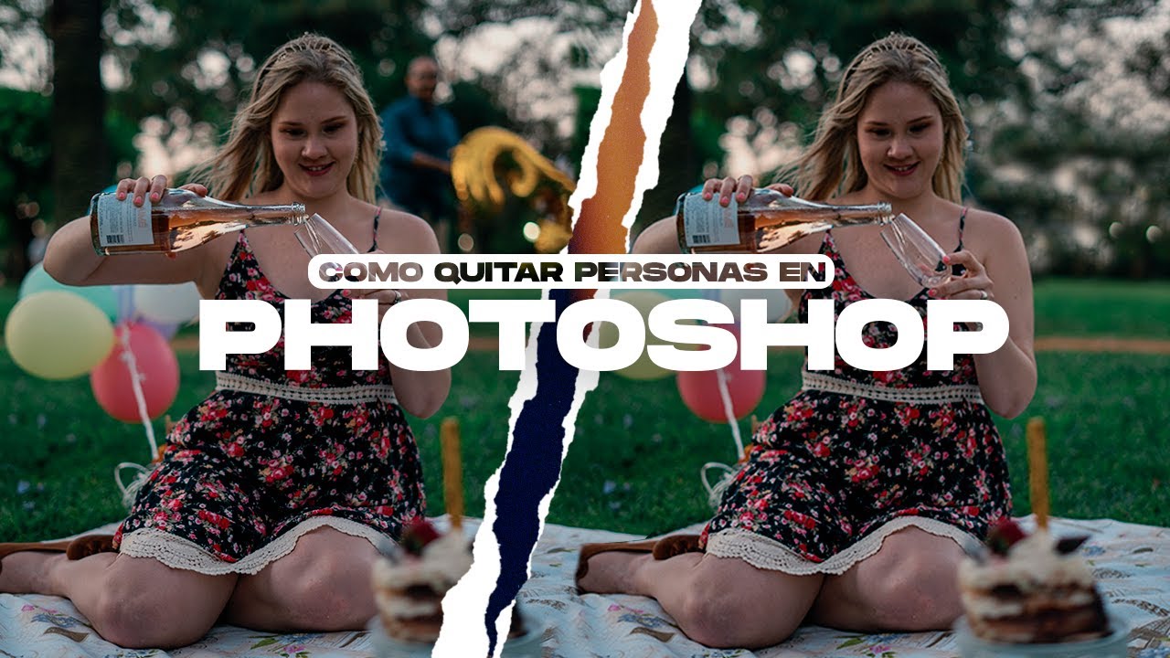 3 TIPS para QUITAR OBJETOS O PERSONAS de tus fotos (Tutorial Adobe Photoshop + APP)