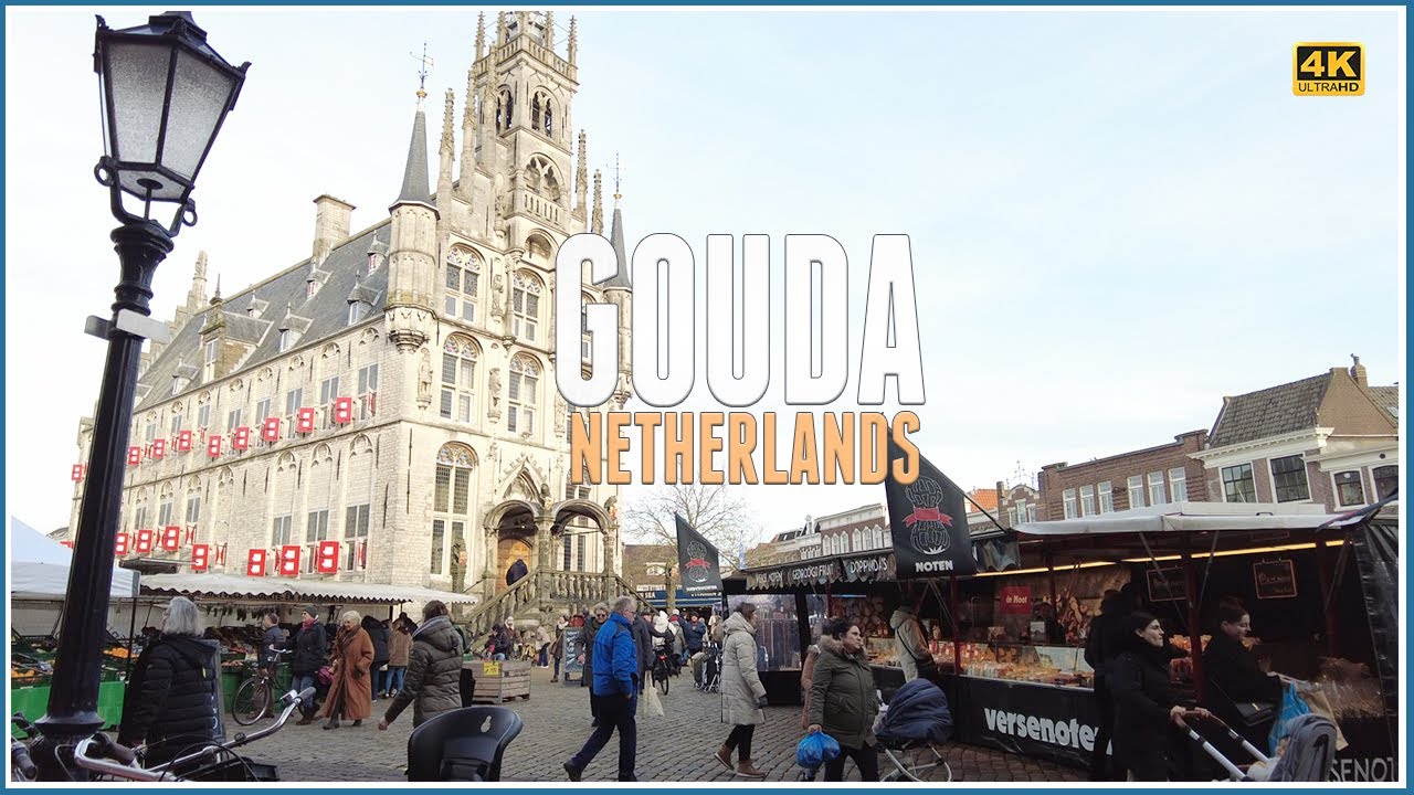 Exploring Netherlands Walking Tour In Gouda City Center | Feb 2024 / Uncover The Magic Of Gouda