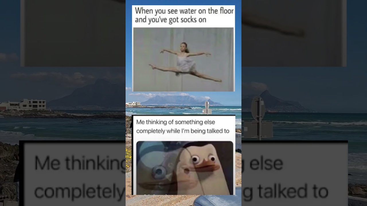 when there's water on floor