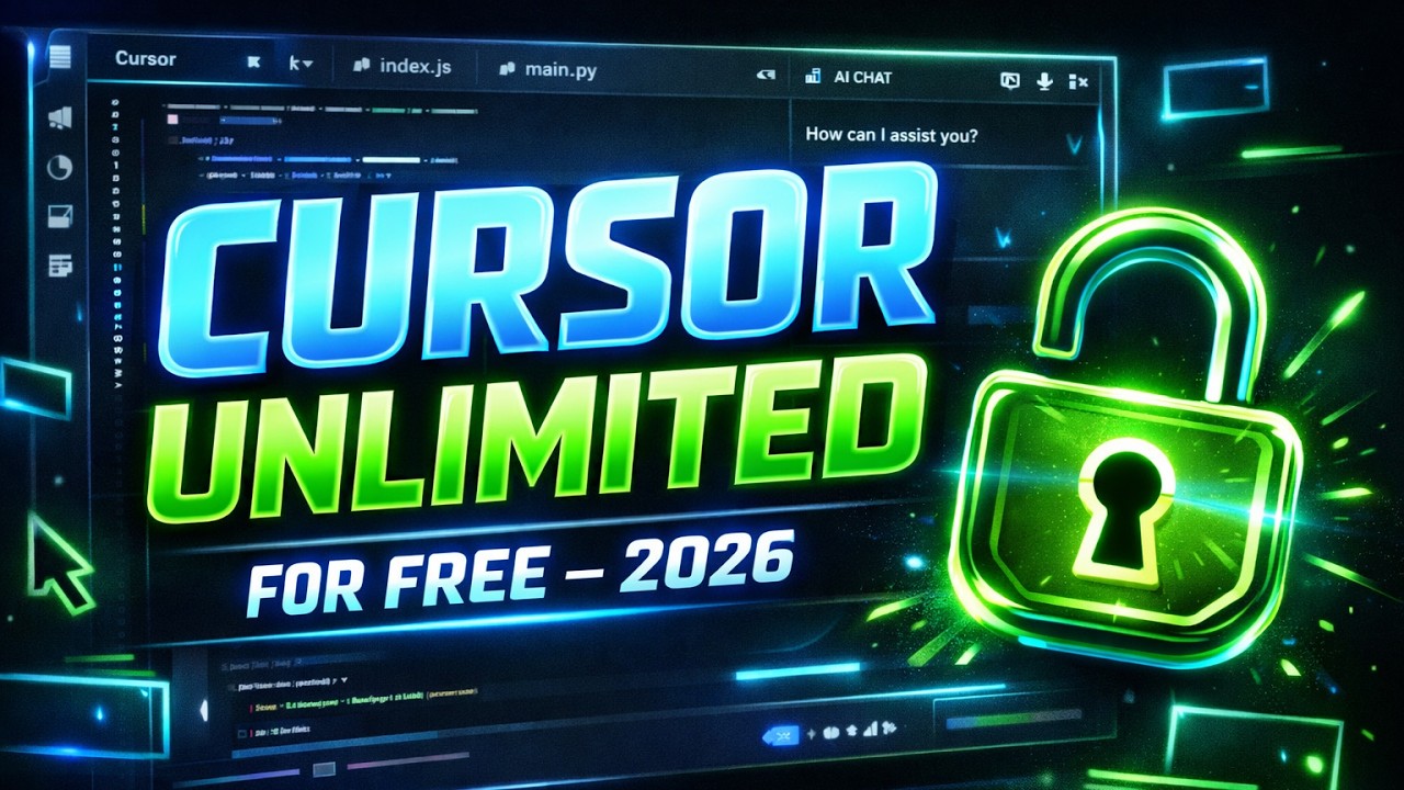 Как бесплатно пользоваться Cursor Unlimited (2026)