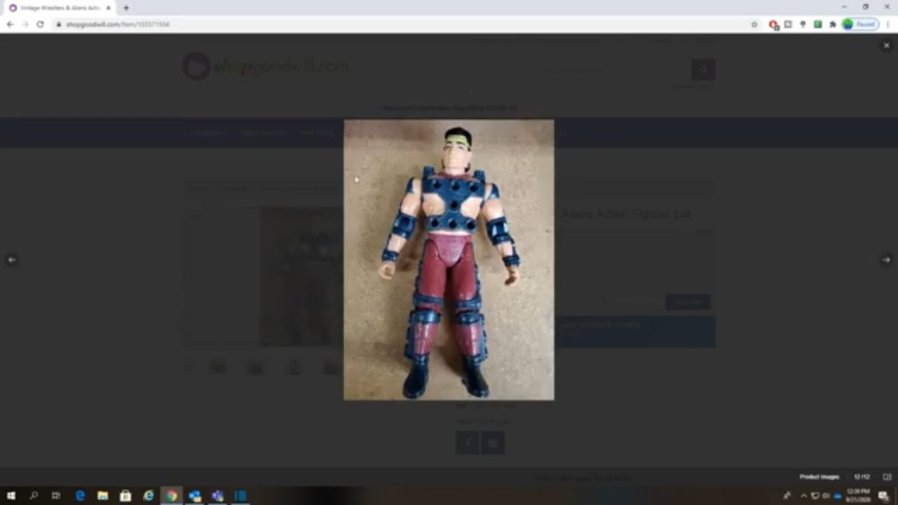 Rare Prototype Centurions John Thunder Action Figure For Sale On Shopgoodwill.com!