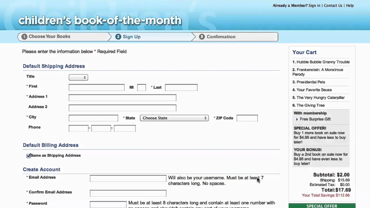 Children's Book of the Month Club Coupon Code - How to use Promo Codes and Coupons for CBOMC.com