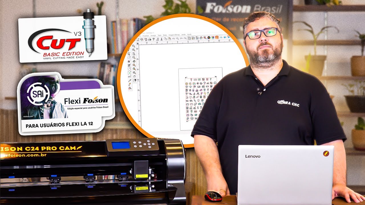 Preparando arquivo para impressão e corte de contorno no FLEXI e SIGNMASTER