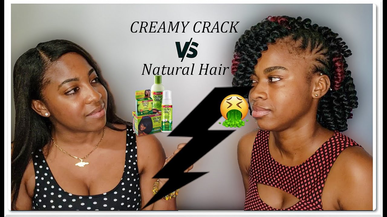 I AM ADDICTED TO THE CREAMY CRACK LIFE! RELAXED VS. NATURAL HAIR Sister Tag | Pan-African Family ✊