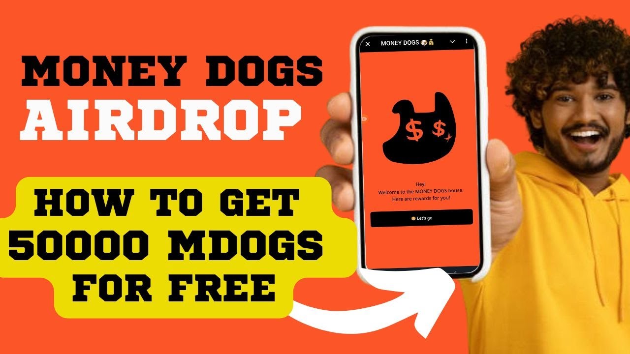 Money Dogs Airdrop Update: How To Get 50 000 MDOGS For Free
