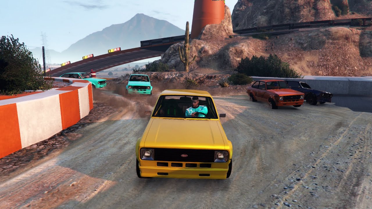GROSSE COURSE DE RALLYE ... QUI SE PASSE MAL ! GTA ONLINE COURSE WTF