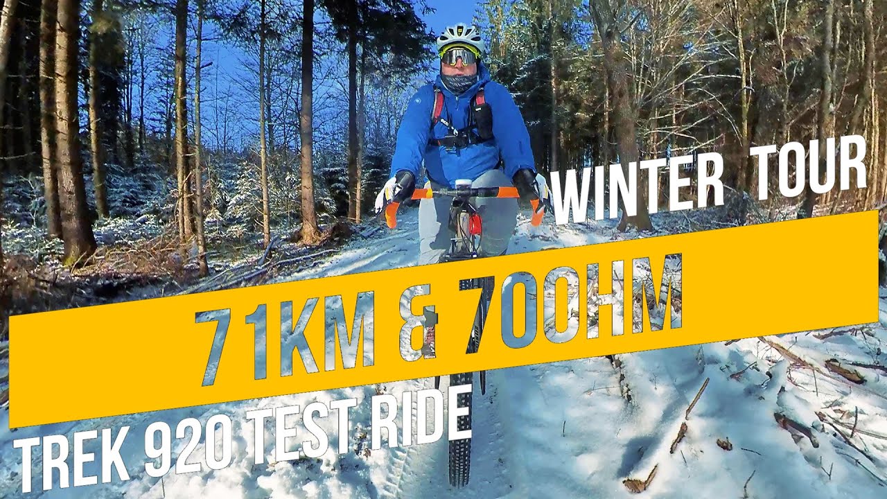 Trek 920 (4K) Test Tour neues Rad Bikepacking - Mountainbike, Rennrad  oder Gravel?