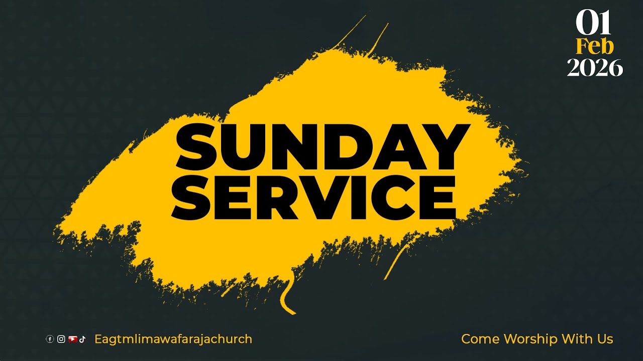 LIVE SUNDAY SERVICE  I 01 FEB  2026  I  BISHOP AIDAN MABUGA