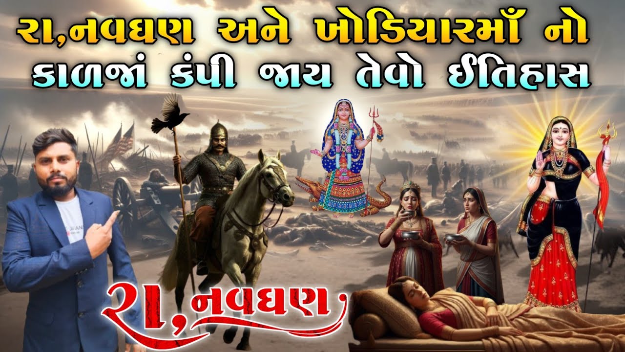 રા,નવઘણ અને ખોડિયારમાઁ નો કાળજાં કંપી જાય તેવો ઈતિહાસ | રા' નવઘણ | Short film | KB siddhpur|
