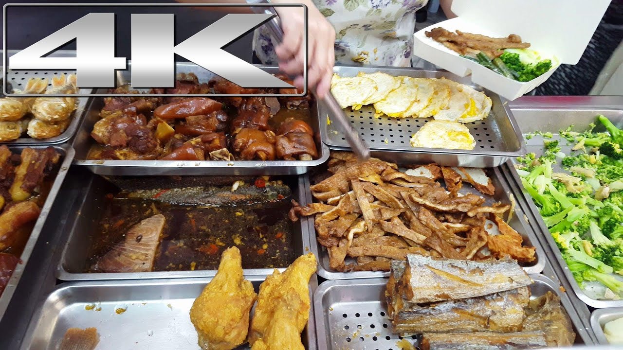 [4k] [UHD] Taiwanese Street Food - Bento Box Shop