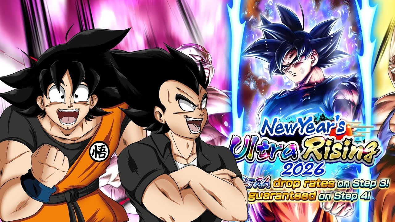GOKU AND VEGETA SUMMON FOR LEGENDS NEW YEAR 2026!