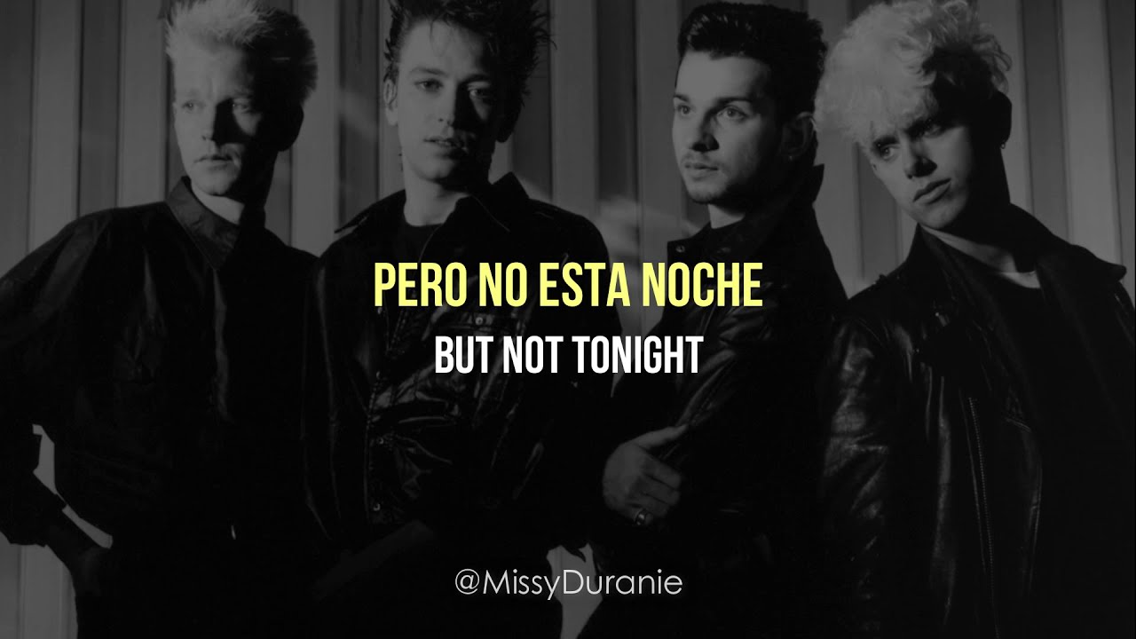 Depeche Mode – But Not Tonight; sub español e inglés.