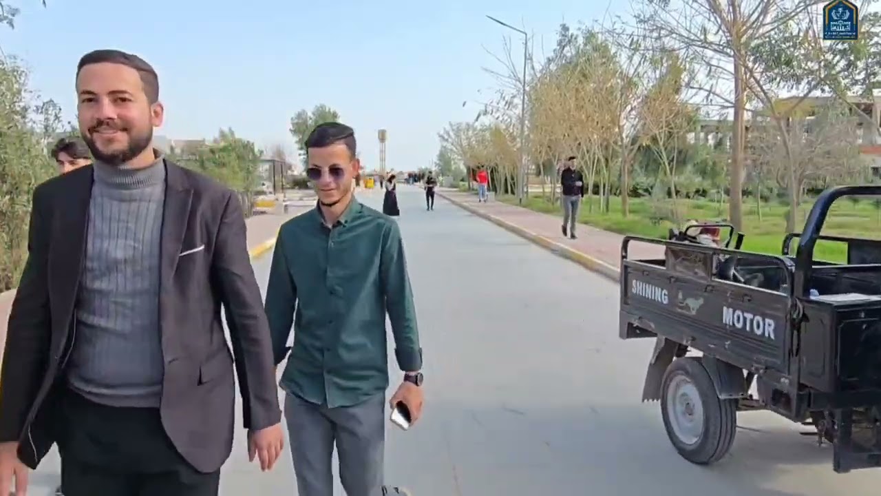 جانب من مشاركة منتسبي وطلبة كلية البوليتكنك الحويجة في حملة (ازرع شجرة لتكسب حسنة )
