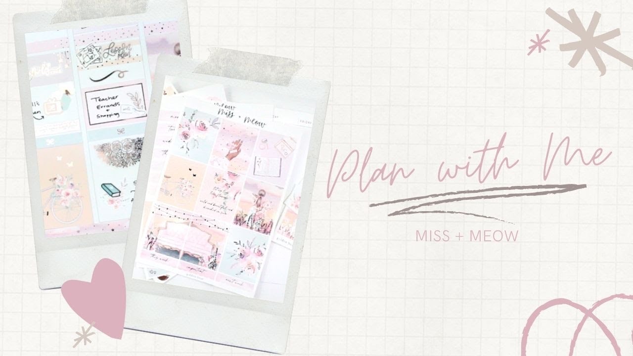 Memory Plan My Engagement Week ft Miss + Meow!