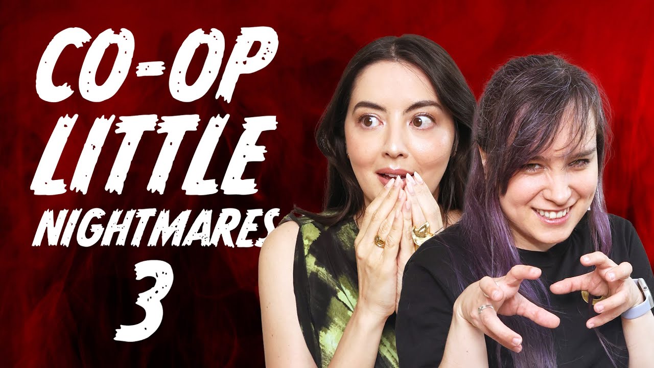 Jane and Ellen Play Co-op LITTLE NIGHTMARES 3 🎃 Hallowstream 2025