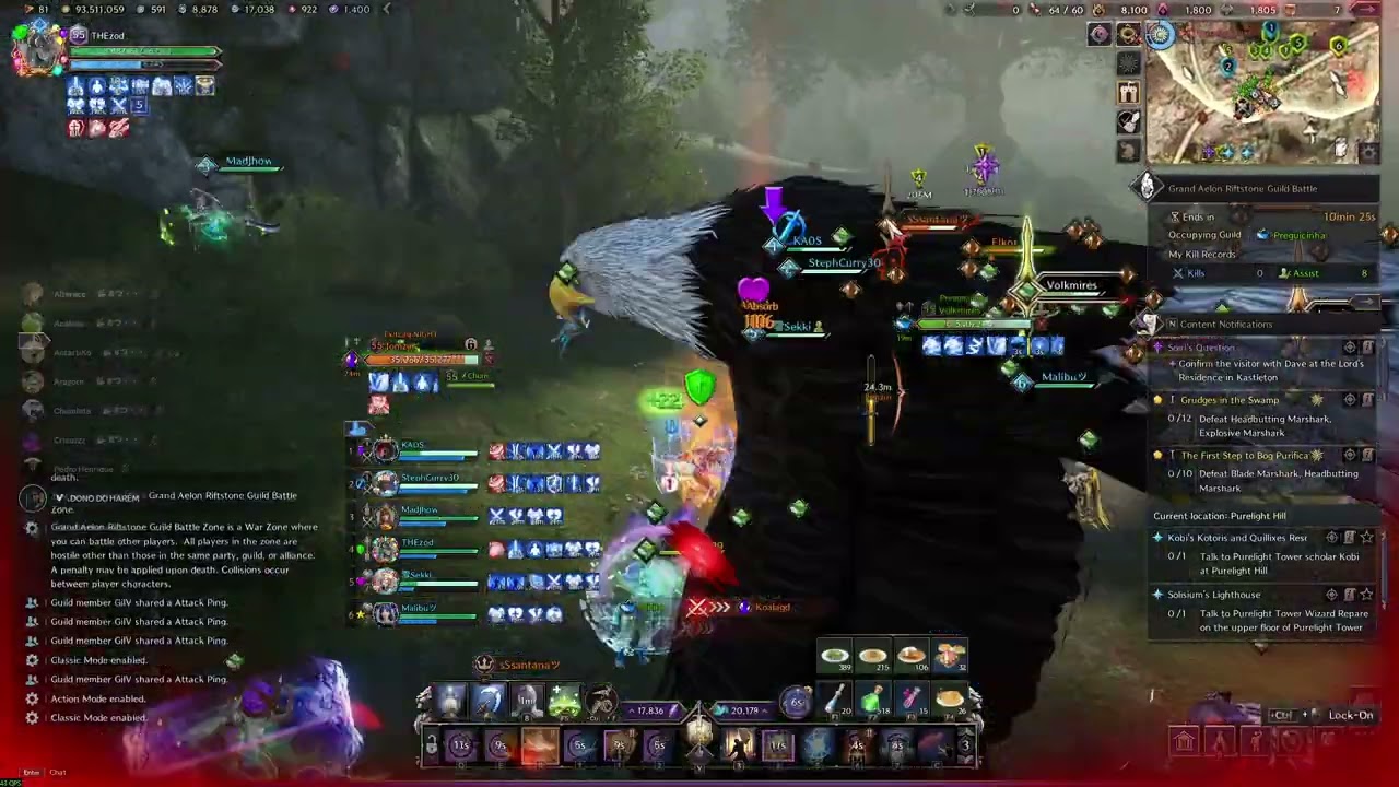 Throne and Liberty - Riftstone  Contra NOX