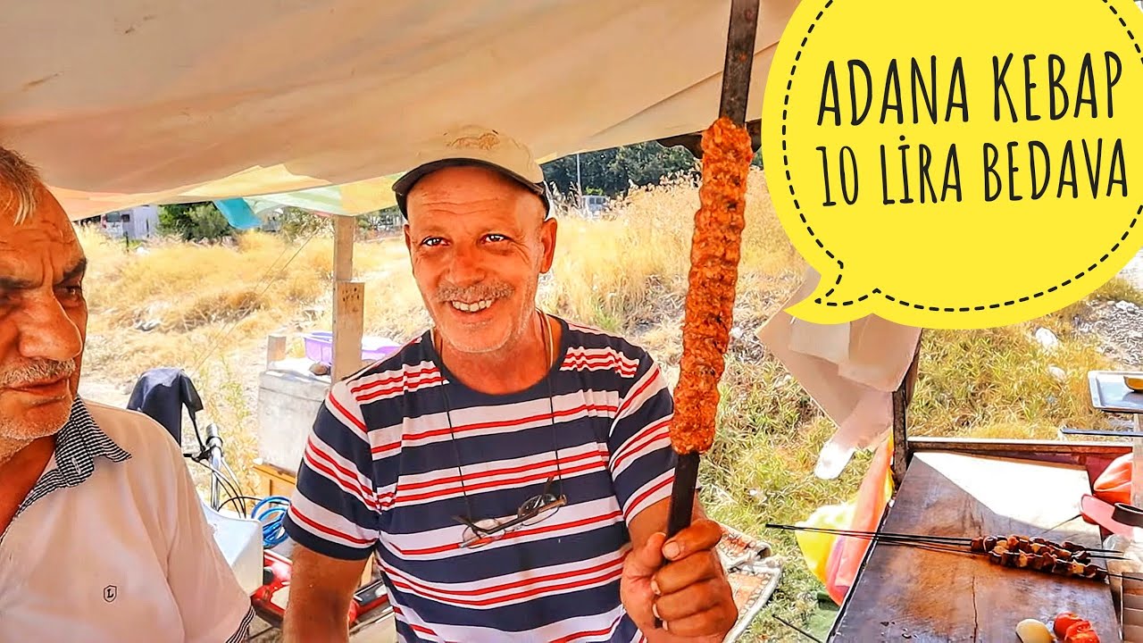 ADANA KEBAP 10 LİRA !! | 26 YILLIK TABLA KEBAP&Ccedil;ISI ALİ USTA | Efsane Sokak Lezzetleri | Street Food