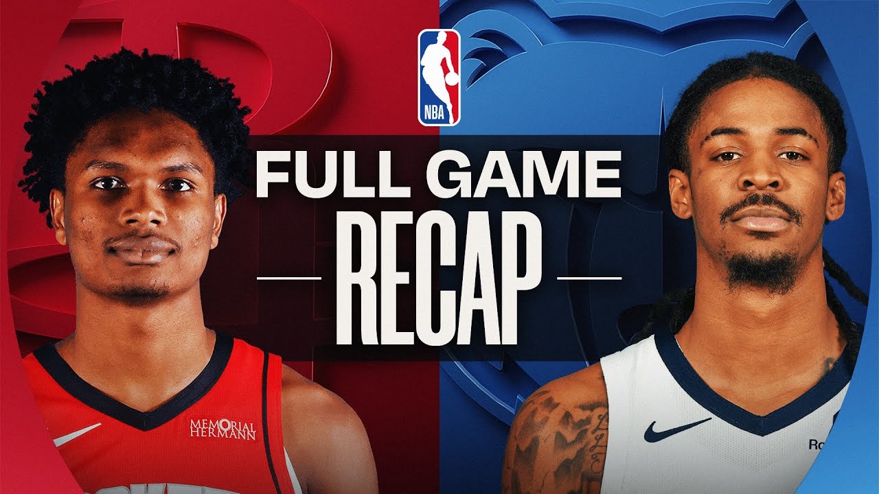 Houston Rockets vs Memphis Grizzlies Full Game Highlights – January 26, 2026 | NBA Season