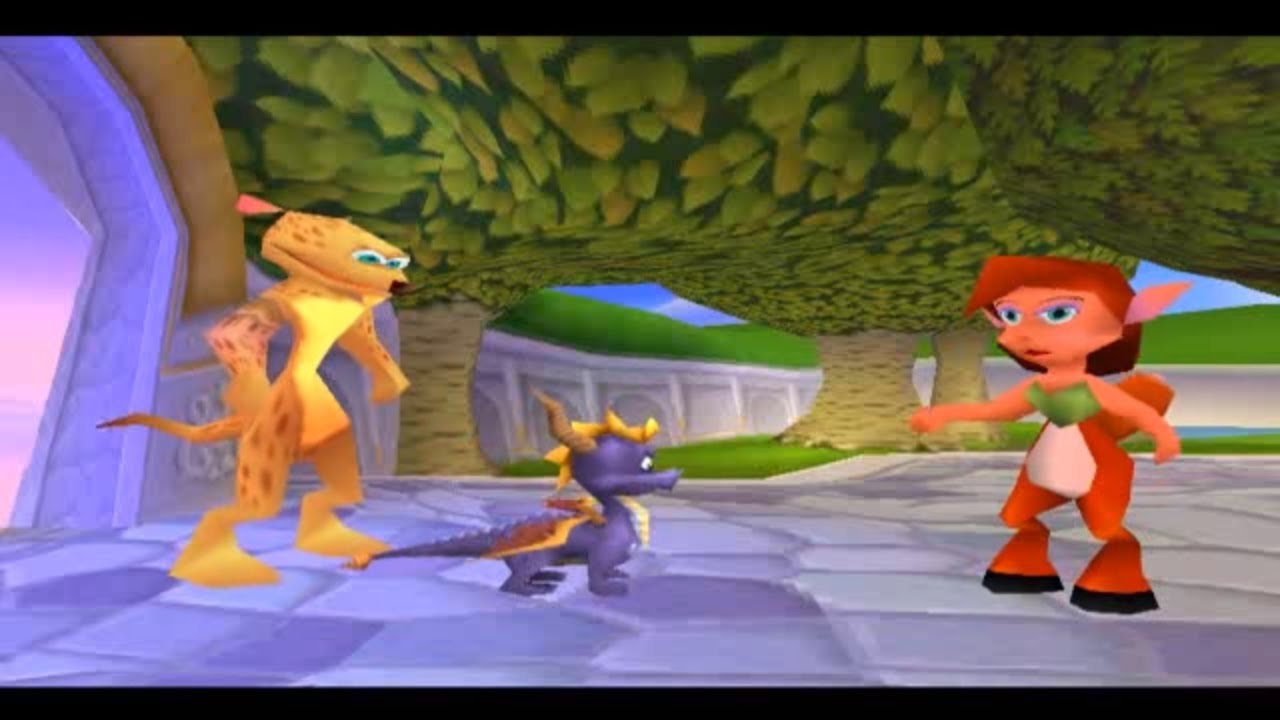 Spyro 2: Cutscene 3: I'm a faun you dork!