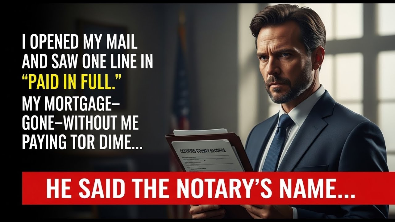 A ‘PAID IN FULL’ Notice Hit My Mortgage — My Own Child Forged My Signature to Take My House...