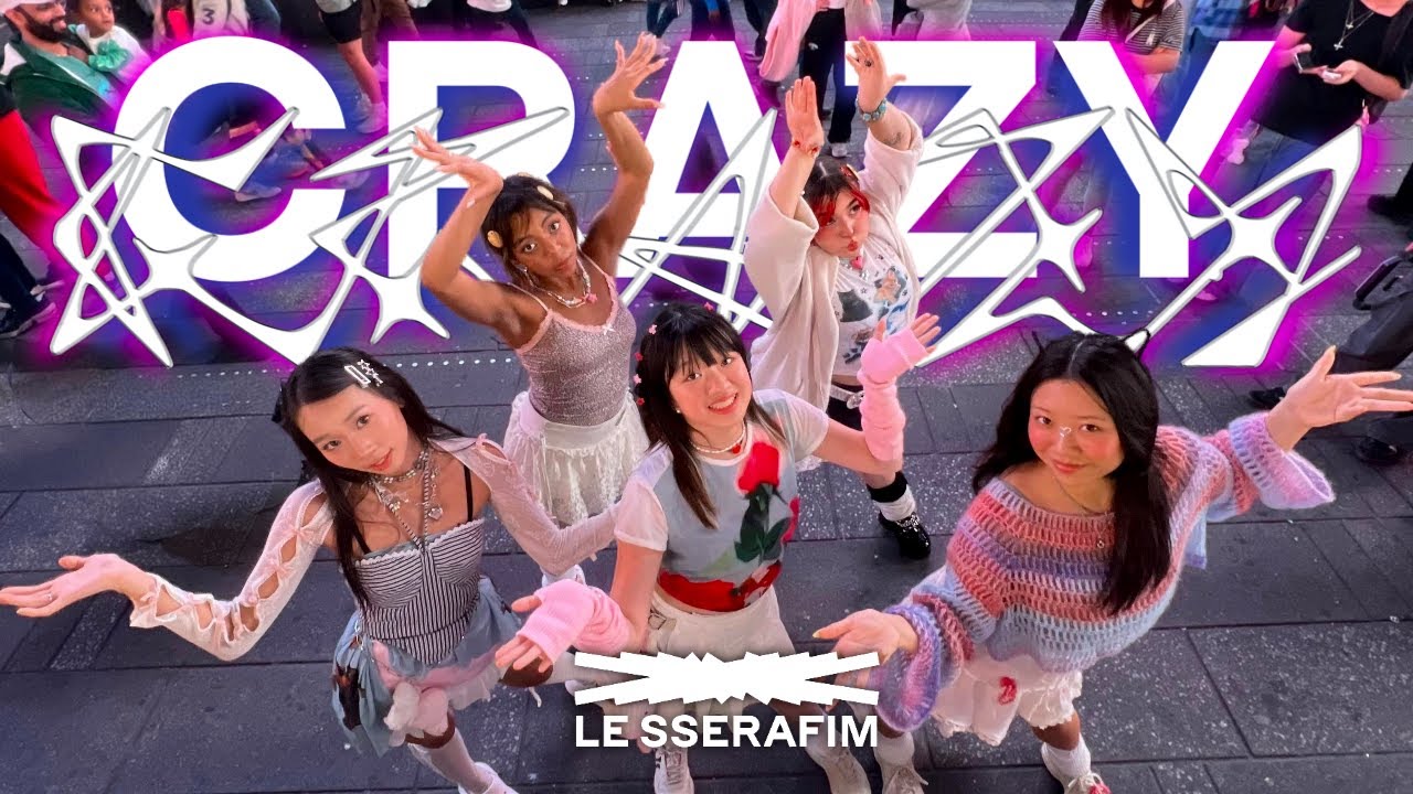 [KPOP IN PUBLIC NYC] LE SSERAFIM (르세라핌) - CRAZY | Dance Cover by KNESIS