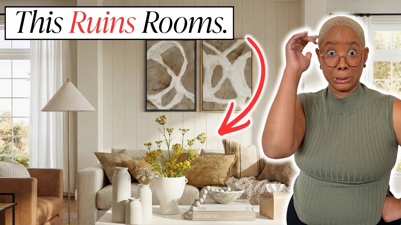 5 Interior Design Rules You’re Breaking (And It Shows)