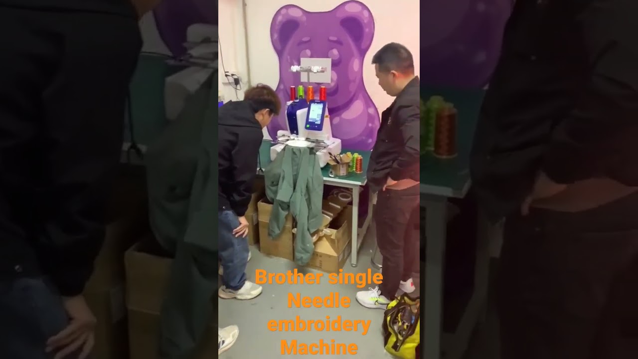 Brother VR single Needle embroidery Machine