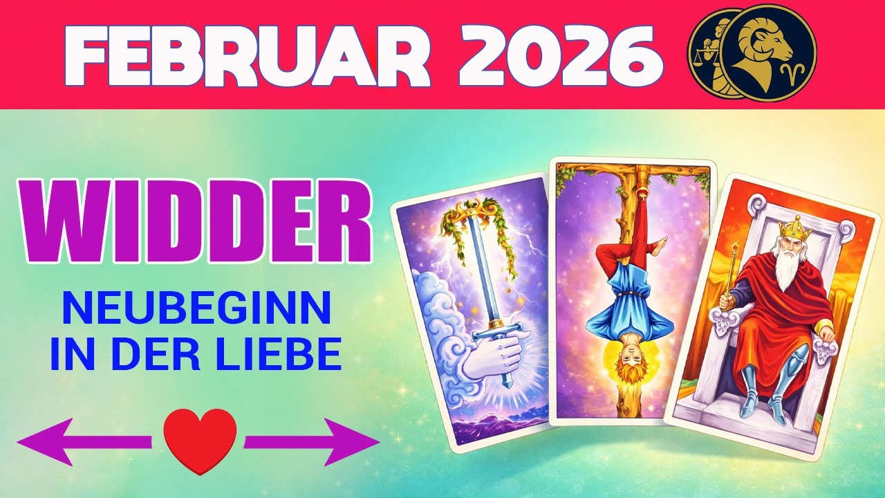 Widder ☀️ Ende Im Herzen, Neubeginn In Der Liebe, Du Wirst Überrascht☀️#Tarot-lesung Zur Liebe