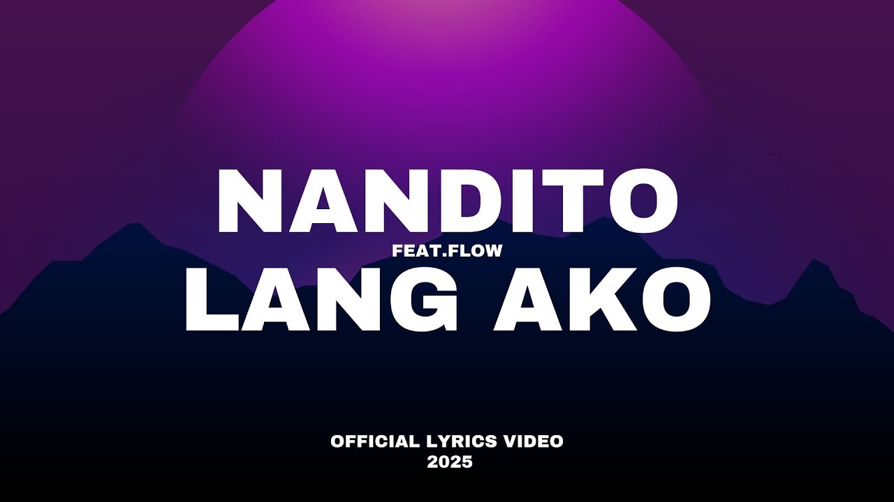 NANDITO LANG AKO - BLK BOX SESSIONS [ OFFICIAL LYRICS VIDEO ]