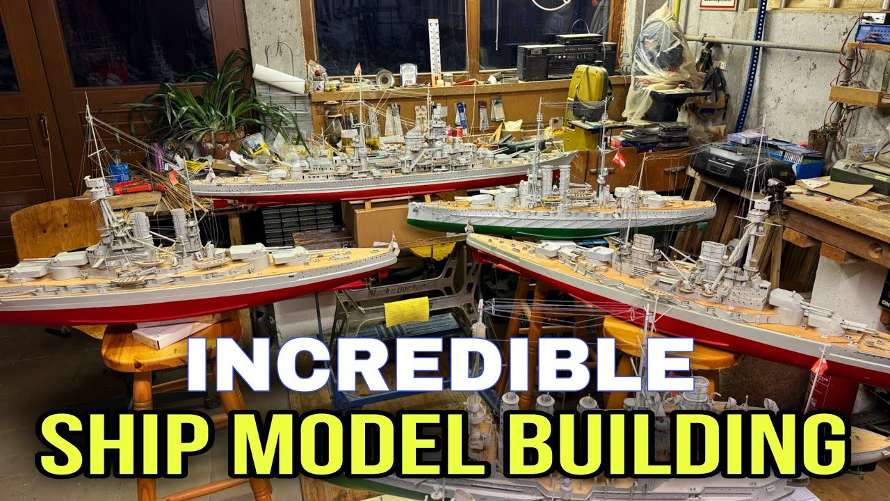 Incredible Warship Model || Ship Model Maker Galery
