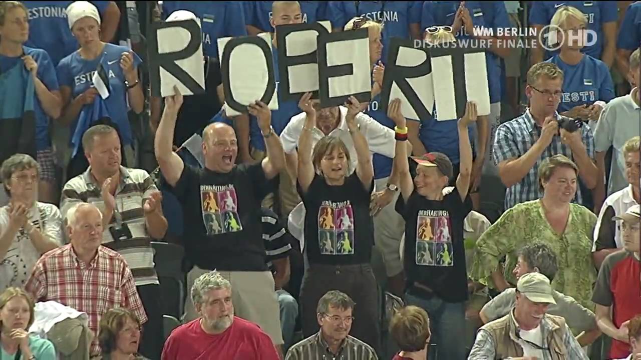 Berlin 2009 Discus Throw Men Robert Harting Gold Medal HD