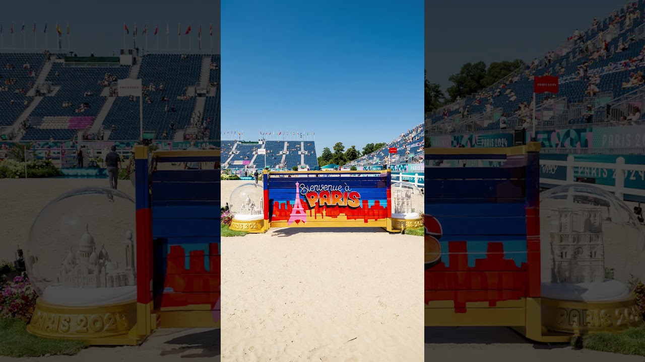 French flair at its finest! 🎨 Which jump is your favourite? 😍 |#Paris2024