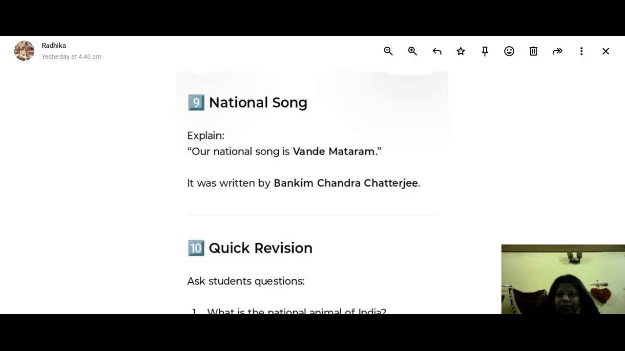 NATIONAL SYMBOL