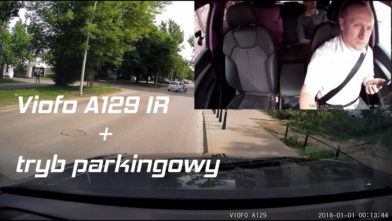 Wideorejestrator Viofo A129 IR tryb parkingowy