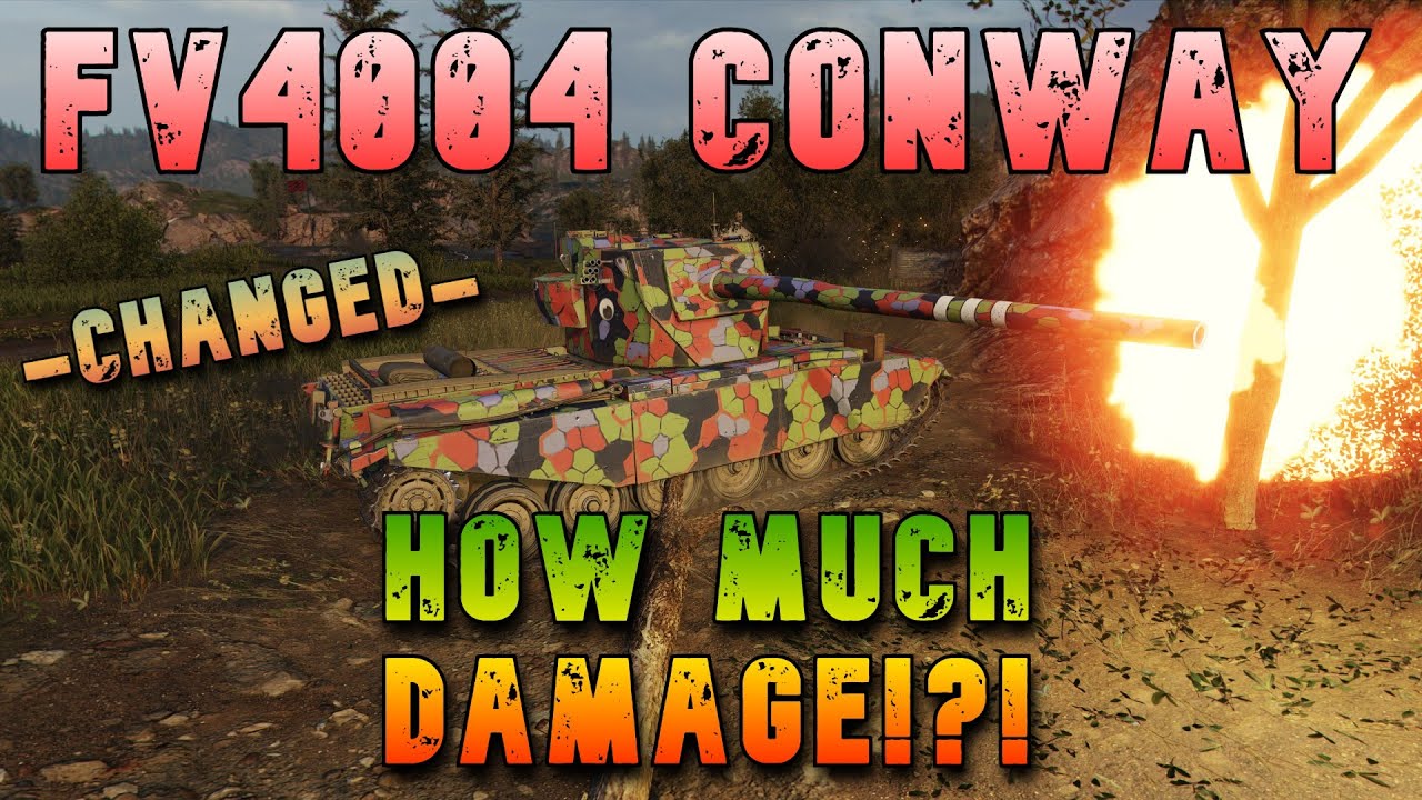 FV4004 Conway Сколько урона!?! ll Wot Console - World of Tanks Modern Armor