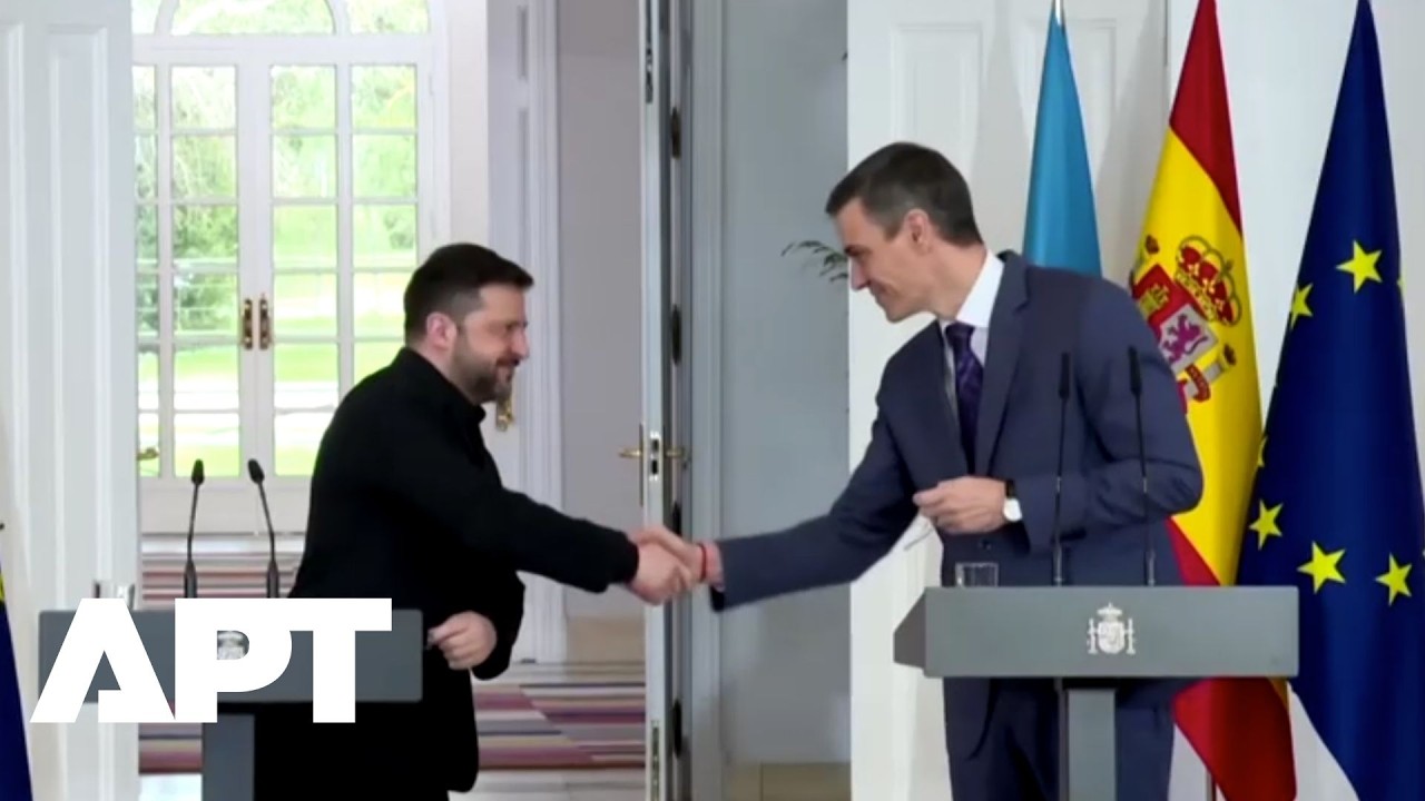 Зеленский заявляет, что соглашение с Испанией будет способствовать развитию совместного производс...