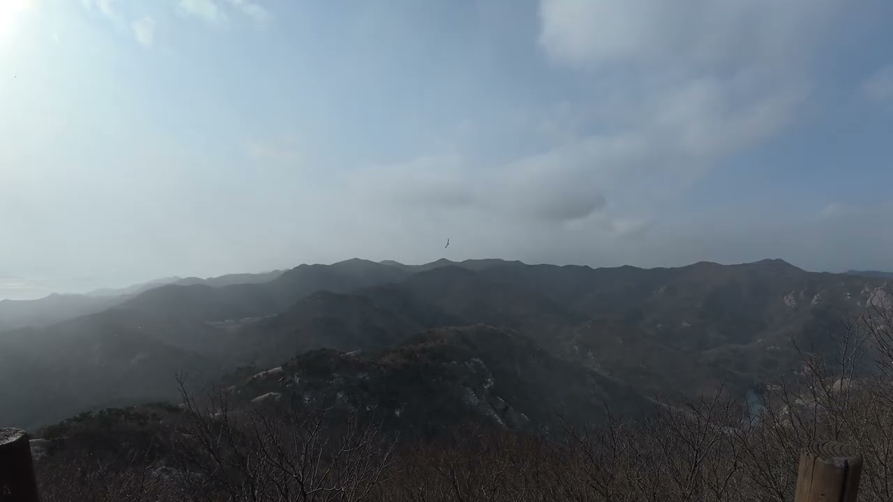 [4K] [100대 명산] [내변산] [관음봉 전망] [눈] [ASMR]