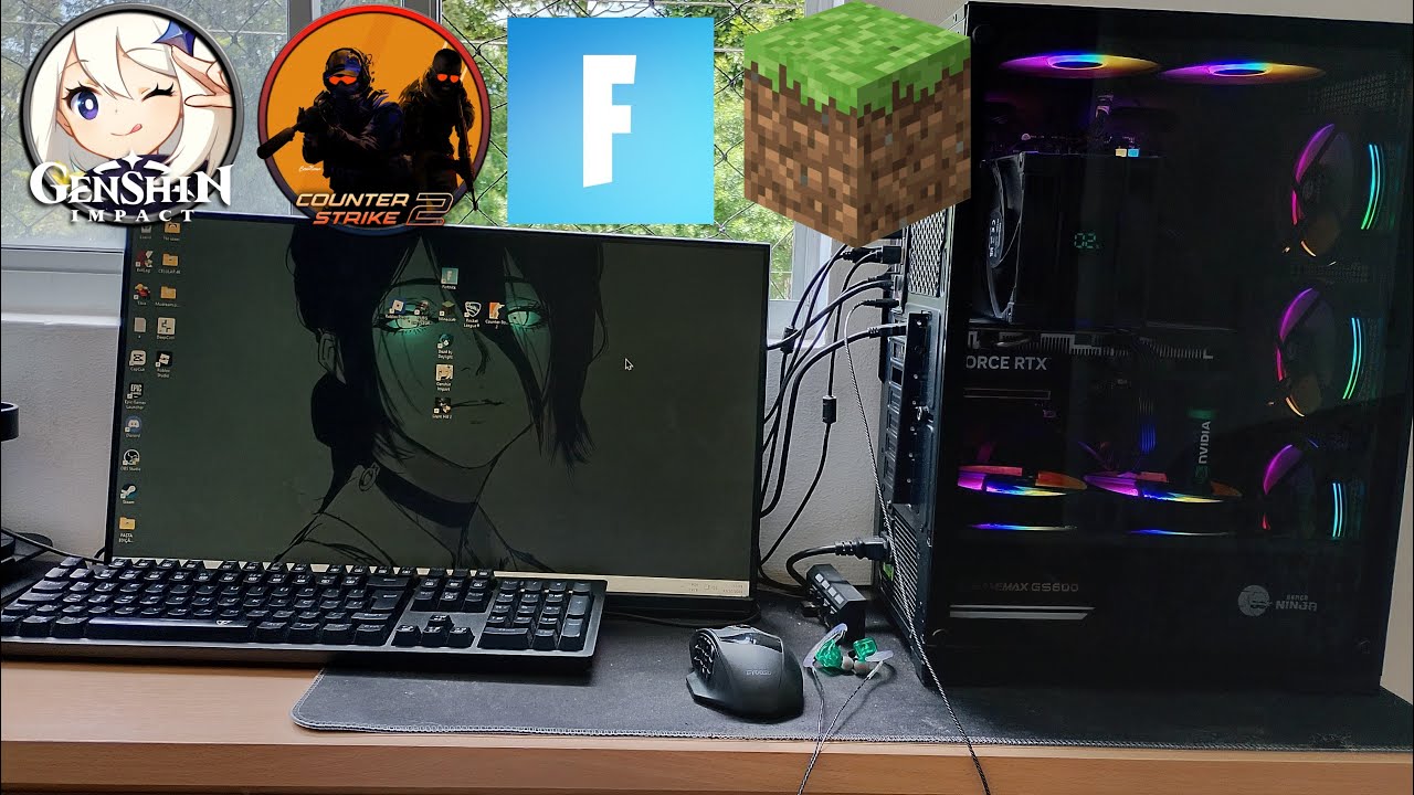 TESTANDO JOGOS NO MEU PRIMEIRO PC GAMER!