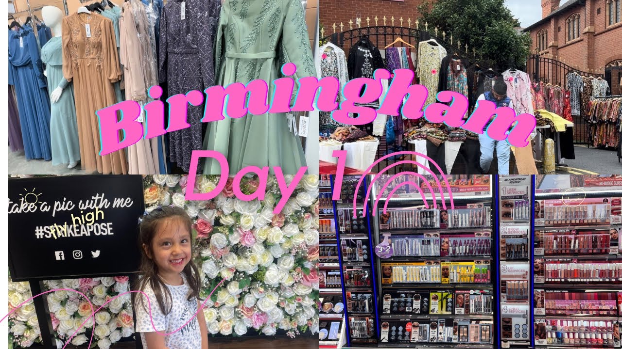 First day in Uk 🇬🇧/Birmingham mini Pakistan/ shopping in city center England
