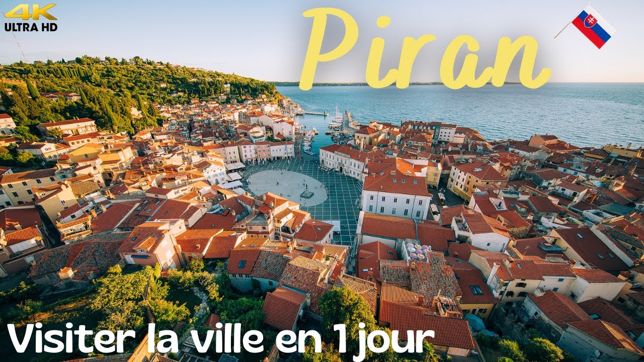 Piran 🇸🇮 : la perle de la côte slovène 🌊☀️ | Visiter la ville en 1 jour  🏰✨ Slovénie (4K)