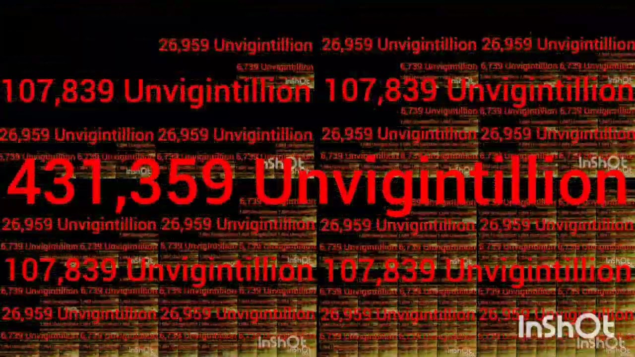 Three Weeks Later Continues to 1 Quattuorvigintillion Times