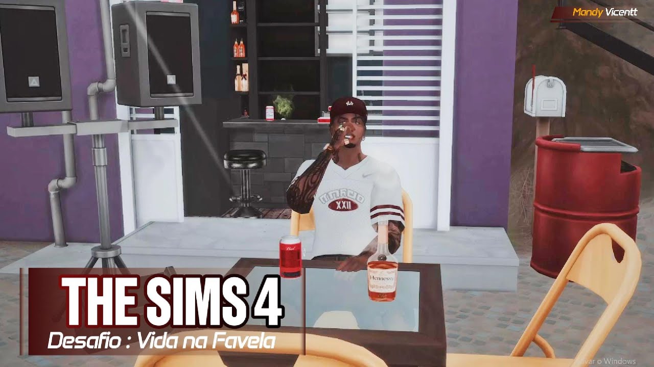 VIDA NA FAVELA 🌆🔥  | THE SIMS 4 | MODO REALISTA  - EP1