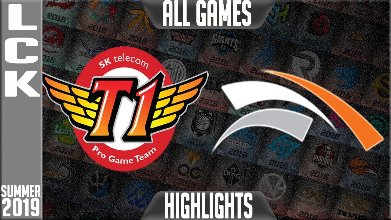SKT vs HLE Highlights ALL GAMES | LCK Summer 2019 Week 5 Day 1 | SK Telecom T1 vs Hanwha Life Esport