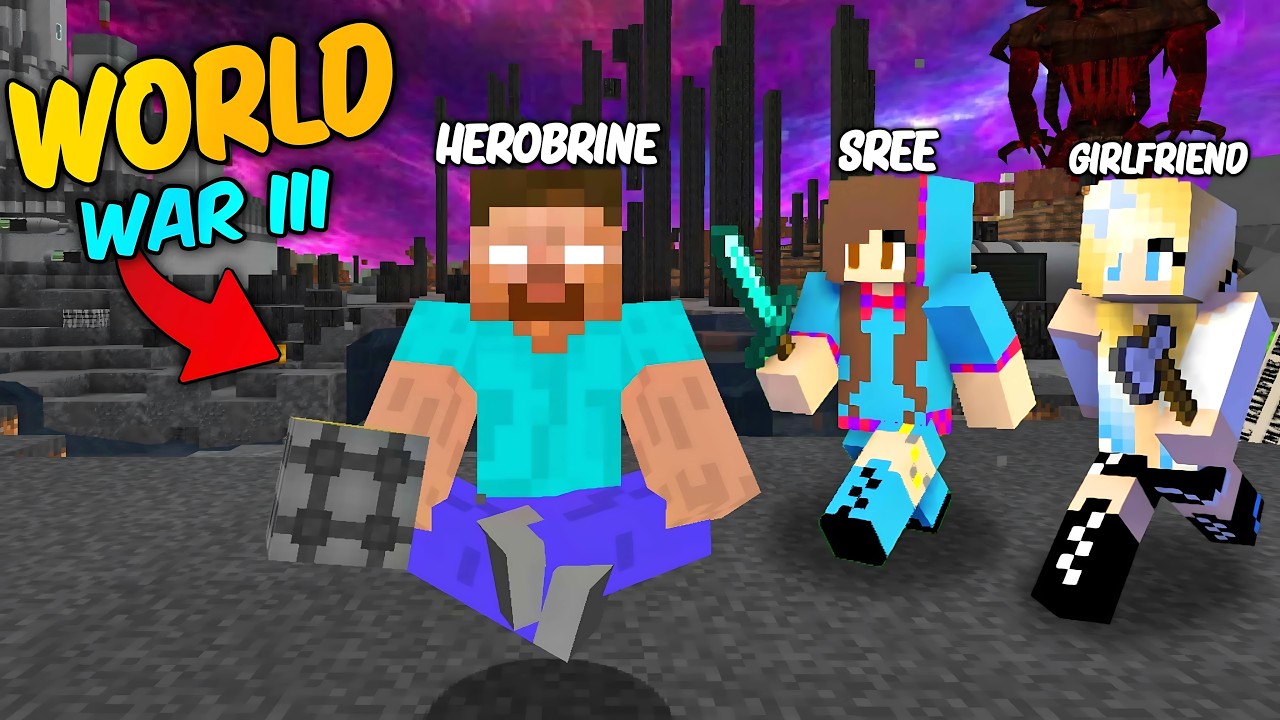 Why I Summoned This IMMORTAL Herobrine To Kill My Girlfriend in Minecraft...