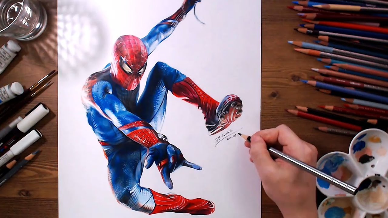 Spider-Man : Speed drawing | drawholic