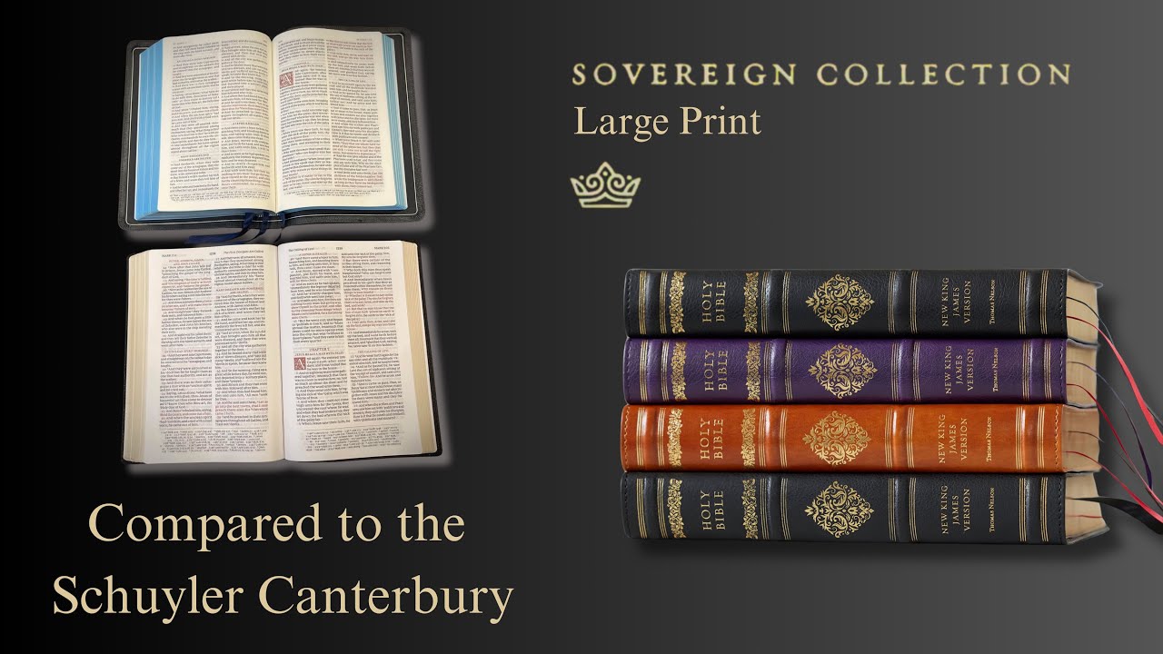The LARGE PRINT Sovereign Collection