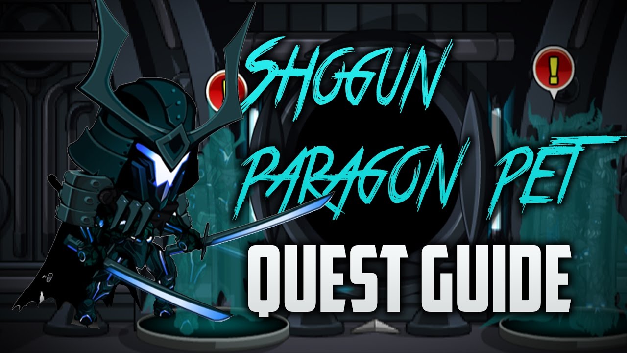 AQW - Shogun Paragon Quest Guide