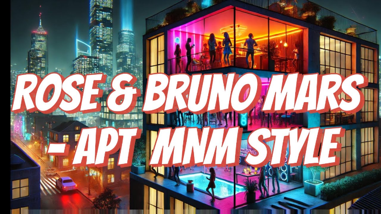 ROS&Eacute; & Bruno Mars - APT  MNM STYLE  AI Music Video: A Visual Experience You Can't Miss